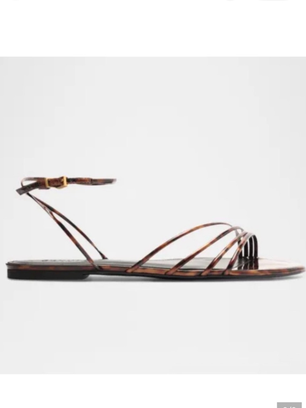 Schutz Inez strappy flat sandals